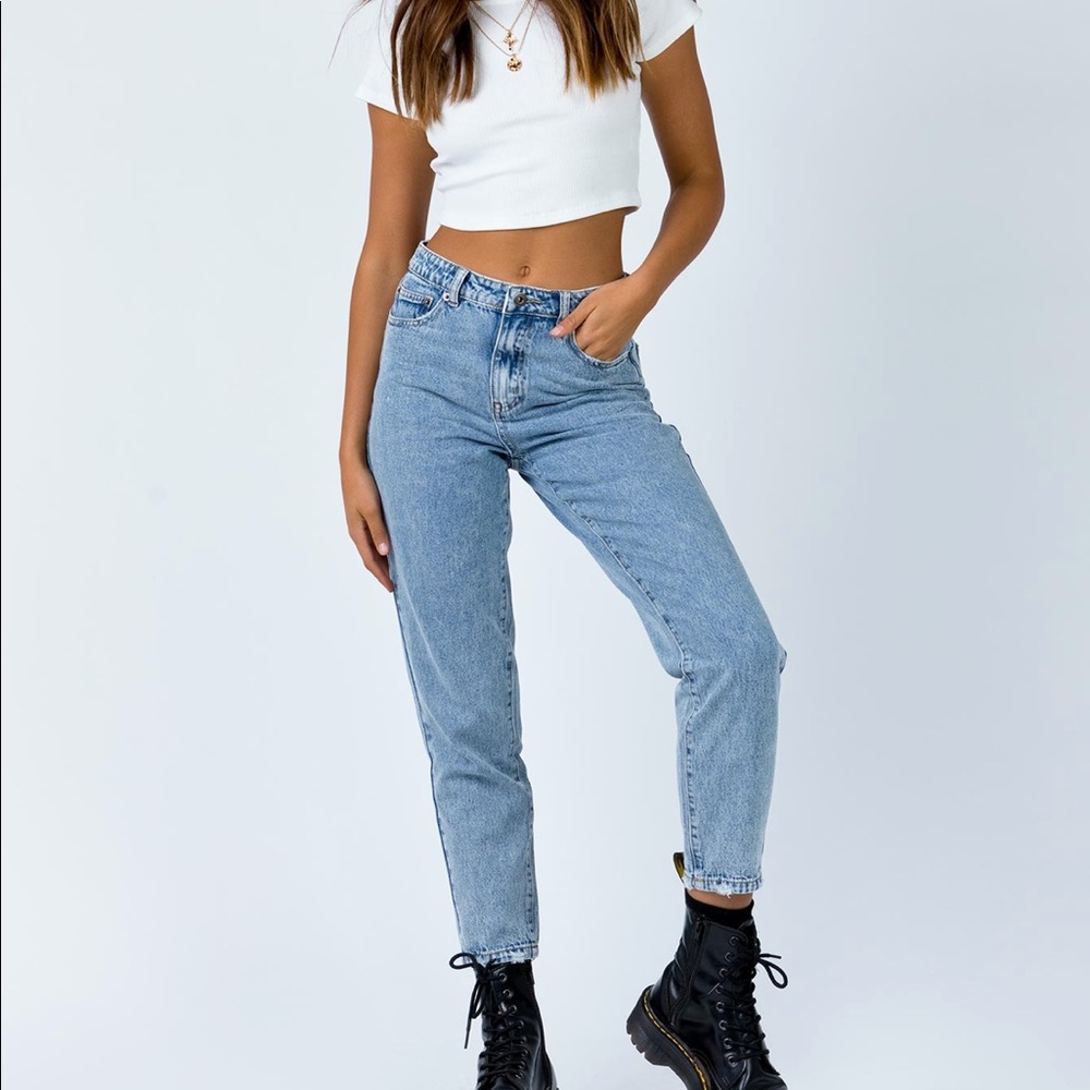 Zaiden Straight Leg Jeans Light Wash Denim